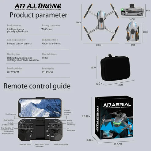 A17 AERIAL - 6 MONTHS WARRANTY- 7 DAYS REPLACEMENT