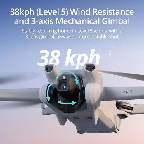 D.J.I MINI 4 GPS 4K Brushless Gimbal Camera Drone Big Display Remote(VERSION1)